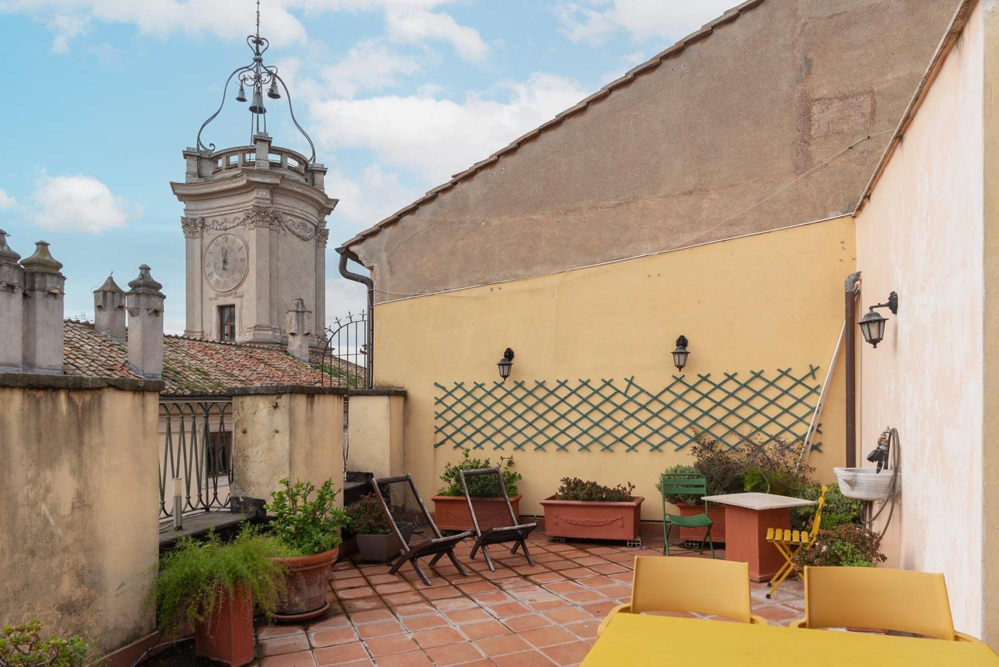 Clock Terrace House Daire Roma Dış mekan fotoğraf