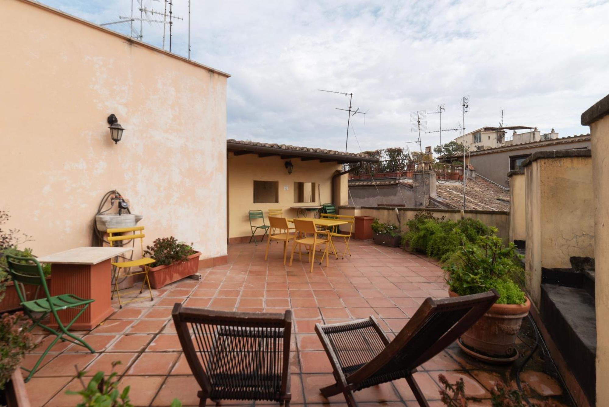 Clock Terrace House Daire Roma Dış mekan fotoğraf